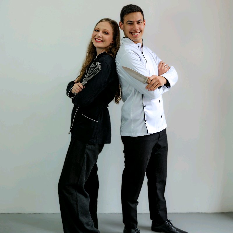 Chefs Nicole e Augusto