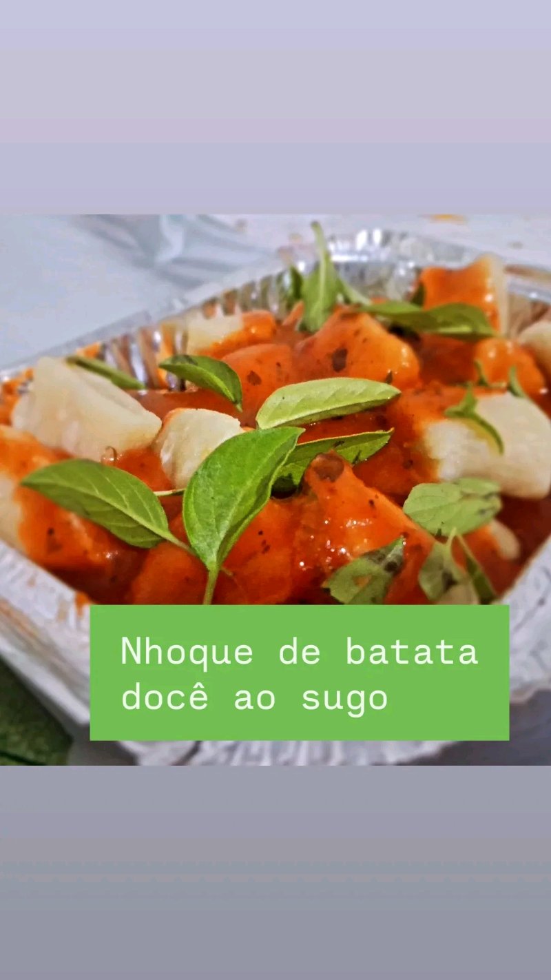 Marmitinhas de nhoque de batata fit