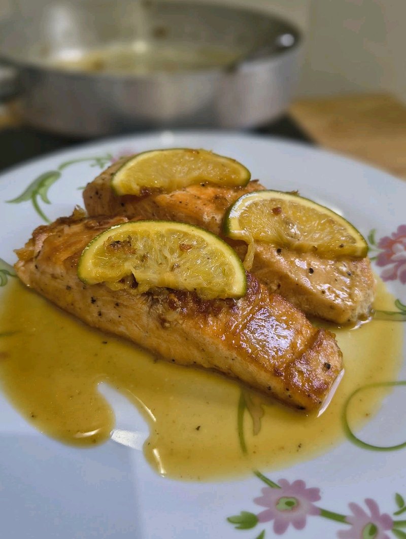 Salmão grelhado