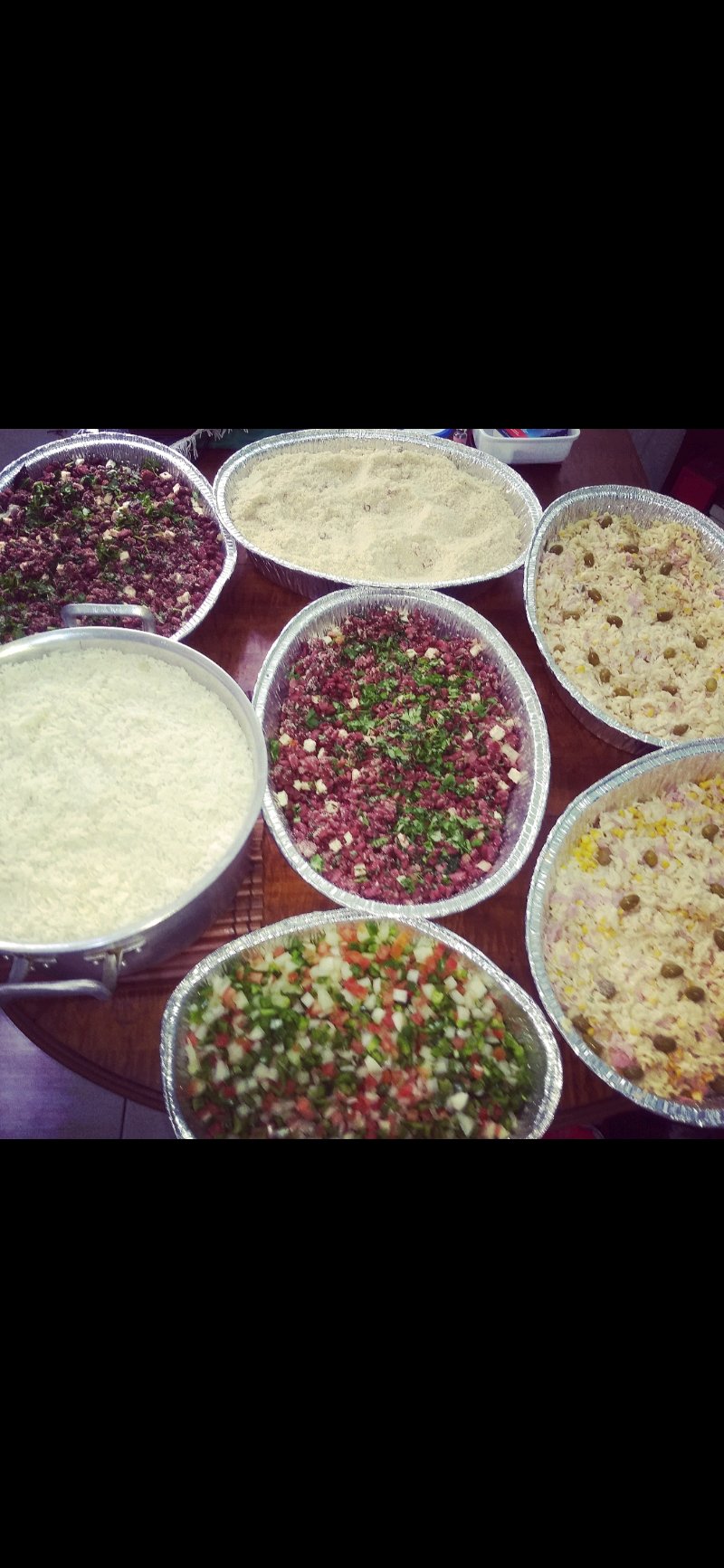 Guarnições para churrasco
